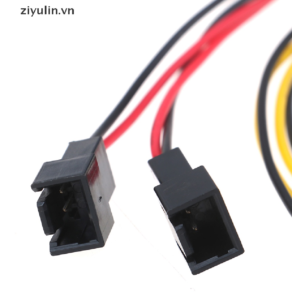 Dây Cáp Kết Nối Nguồn Quạt Máy Tính 4-Pin Molex / IDE Sang 3-Pin CPU / Chasis