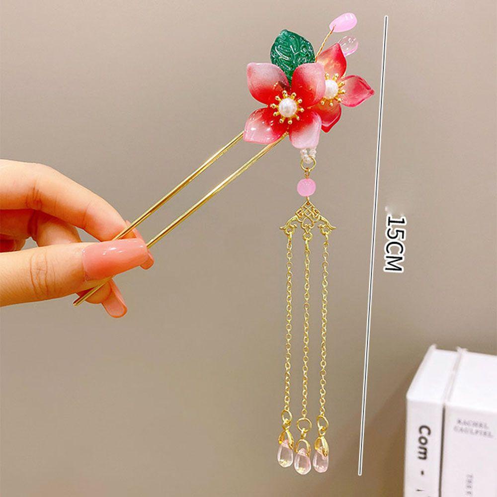 Epoch Kẹp Tóc Hình Chữ U Đính Ngọc Trai Phong Cách Ngọt Ngào Cho Nữ