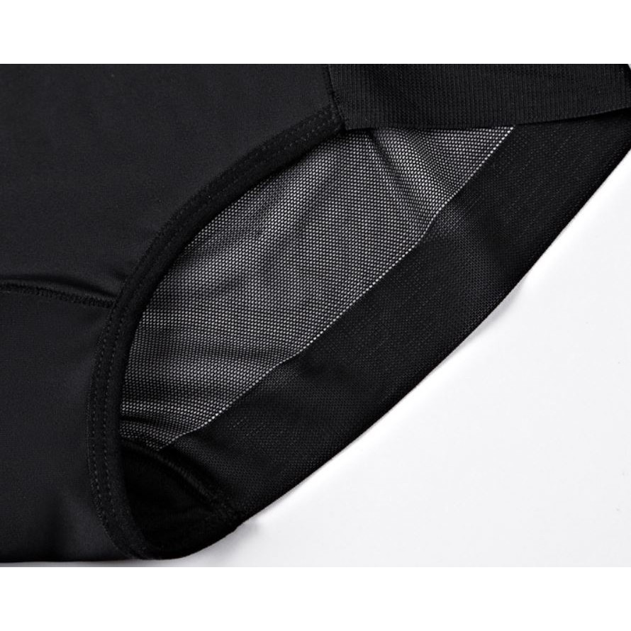 Quần Lót Thun Lụa Cạp Cao Gen Bụng Nâng Mông Giấu Viền P363