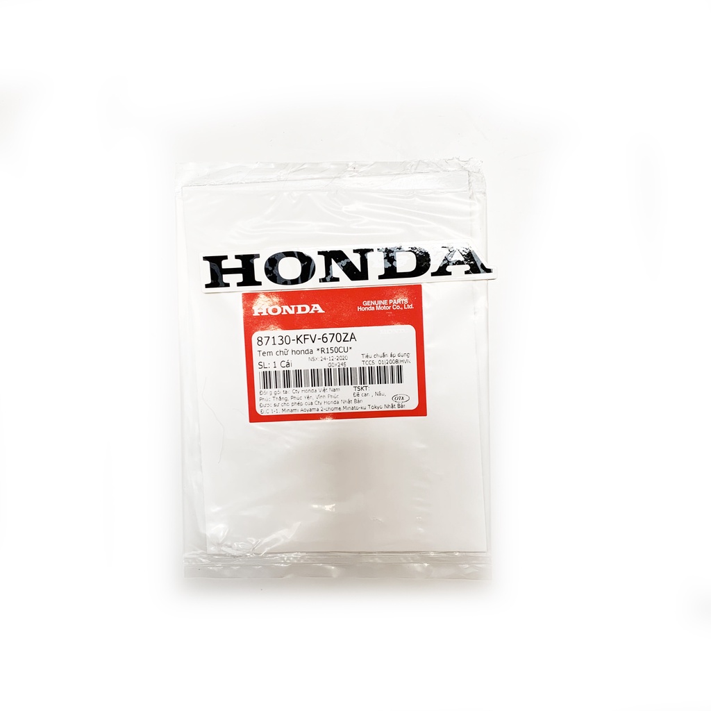 Tem chữ honda HONDA Dream 100