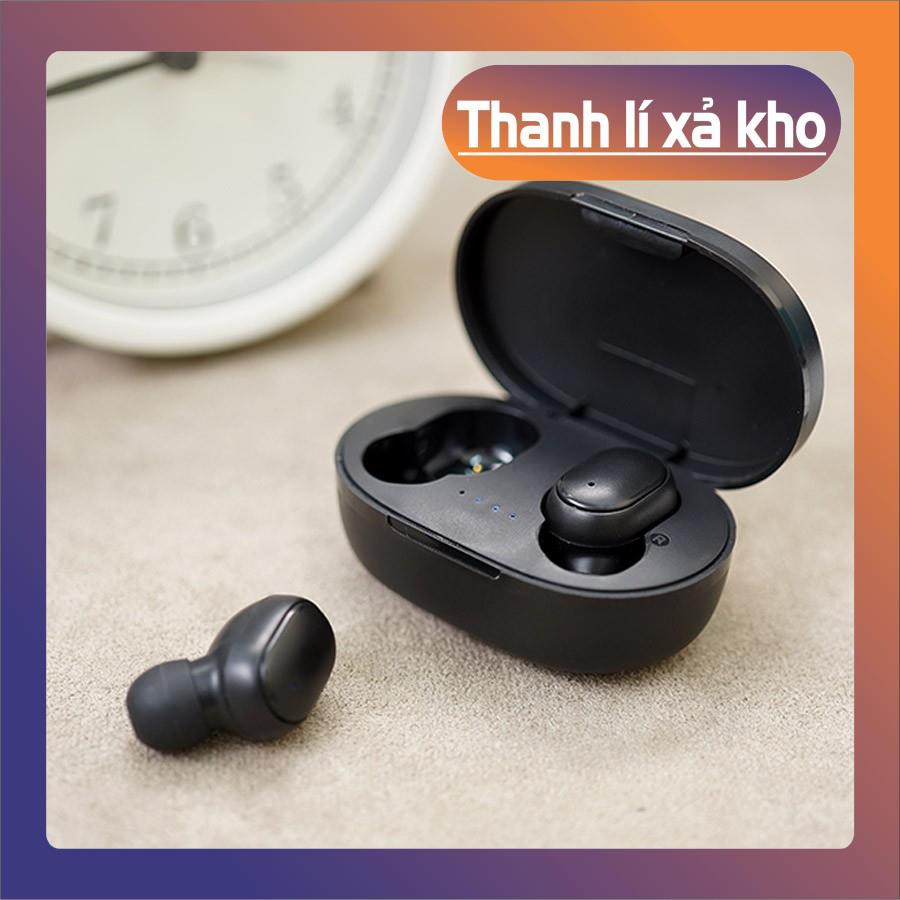 Tai nghe nhét tai bluetooth mipods A6S inear mới, tai nghe không dây tiện lợi. - freeship
