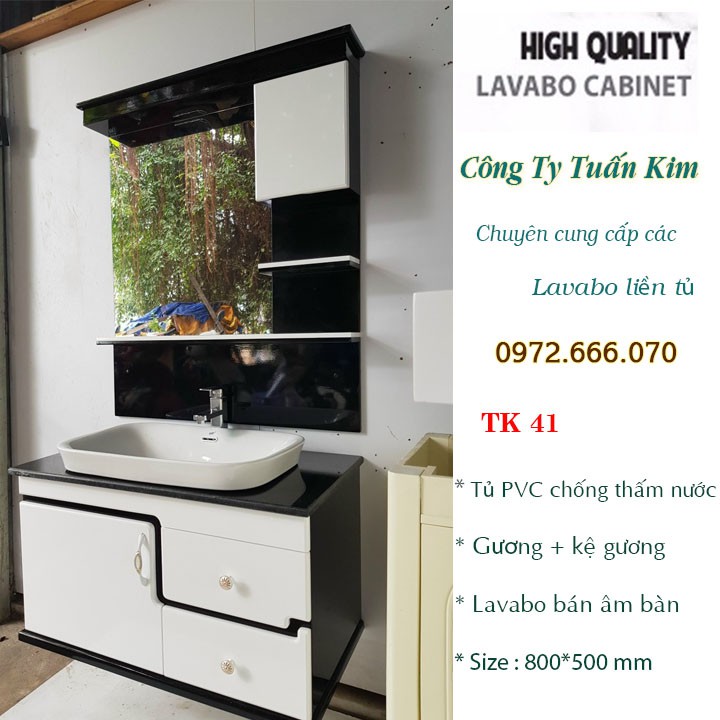 Bộ lavabo liền tủ TK49 | BigBuy360 - bigbuy360.vn