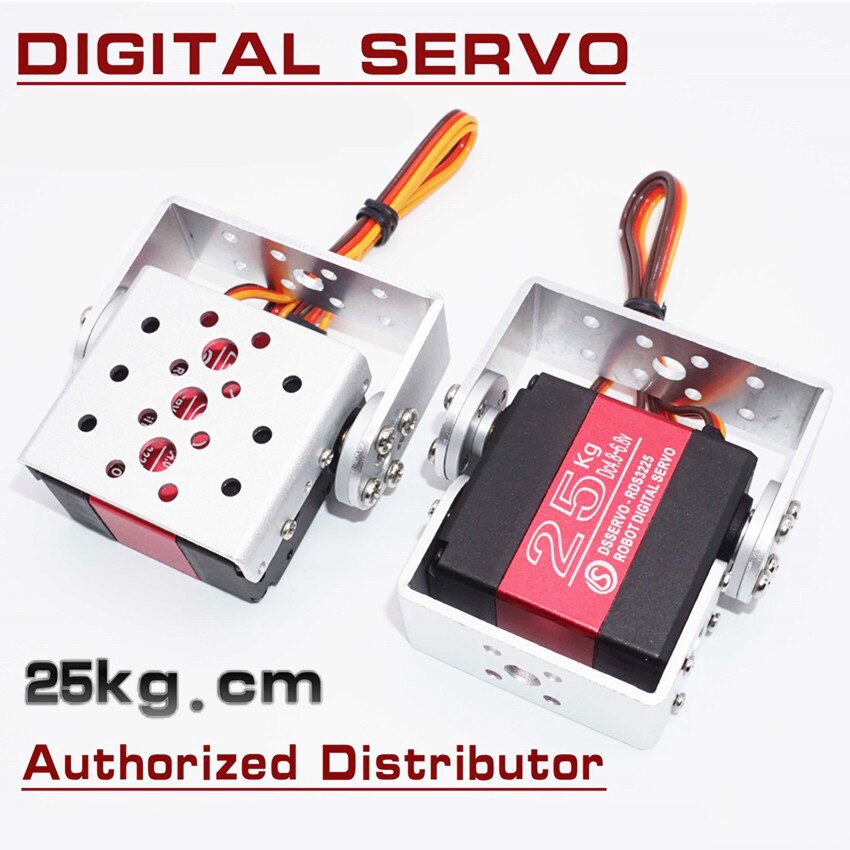 Động Cơ Servo Kỹ Thuật Số Rds3225 25kg Dc 4.8-6.8v 180 / 270 Arduino Cho Robot Rc Drone