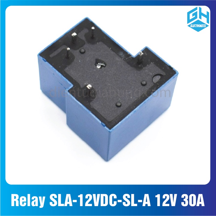 Rơ Le Điện SLA-12VDC-SL-A 12V 30A các loại 4 chân 5 chân 6 chân