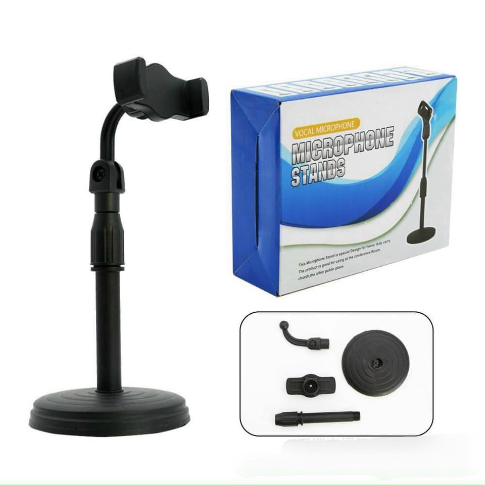 Giá đỡ điện thoại để bàn livetream xem video tiktok xoay 360 độ