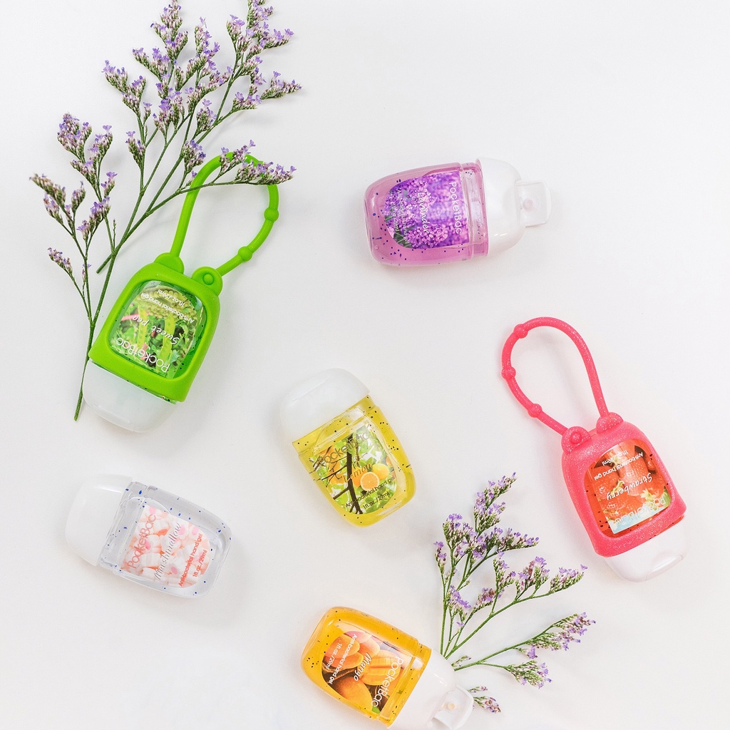 Hàng Mỹ,có Bill- Nước Rửa Tay Khô Diệt Khuẩn Dưỡng Ẩm Tự Nhiên BBW BATH BODY WORK Anti-Bacterial Hand Gel PocketBac 29ml