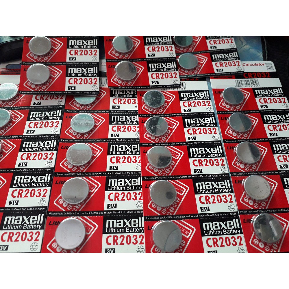 1 viên Pin CMOS Maxell CR2032. Vi Tính Quốc Duy