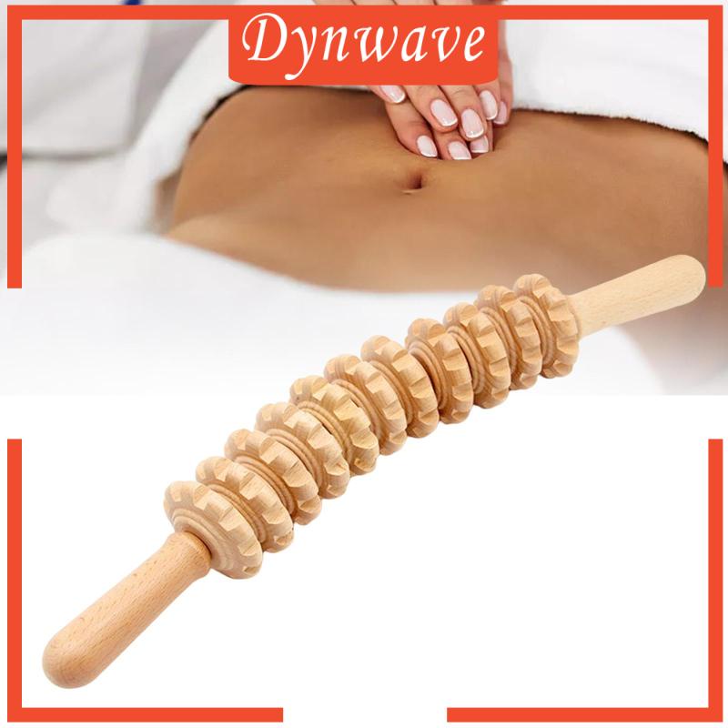 Cây Lăn Mát Xa Bụng Bằng Gỗ Tiện Dụng