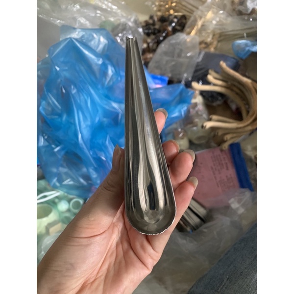 Xúc cám inox tàu cho chim gà bồ câu