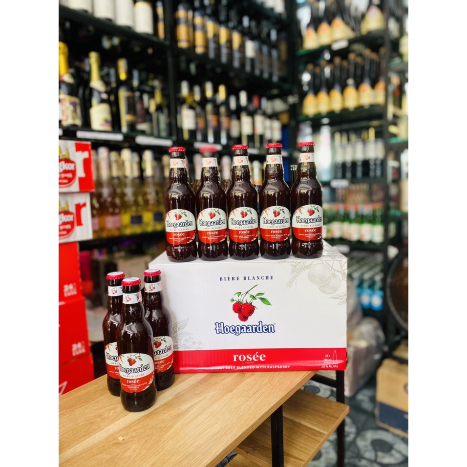 Bia Hoegaarden Rosee 24 chai 248ml