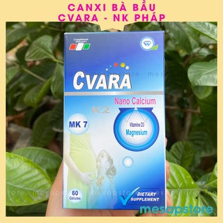 Canxi của Pháp - Cvara Nano Calcium (hộp 60 viên)