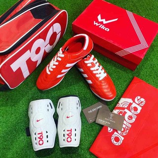 Giày Đá Banh 3 Sọc Đế Cao Su - Đế Khâu Full [ ASFOOT15 🔻 Freeship ] Raka 3 sọc giày đá bóng (có Size NHỎ 29-38 Inbox)