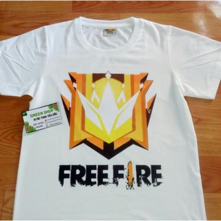 Giảm giá Áo thun Free Fire logo rank thách đấu huyền thoại - BeeCost