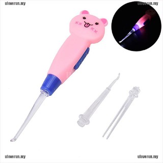 Dụng cụ lấy ráy tai có đèn LED cho bé