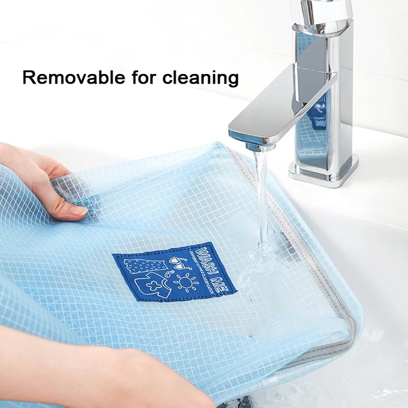 Giỏ đựng quần áo giặt treo tường gấp lại được nhỏ gọn tiện lợi