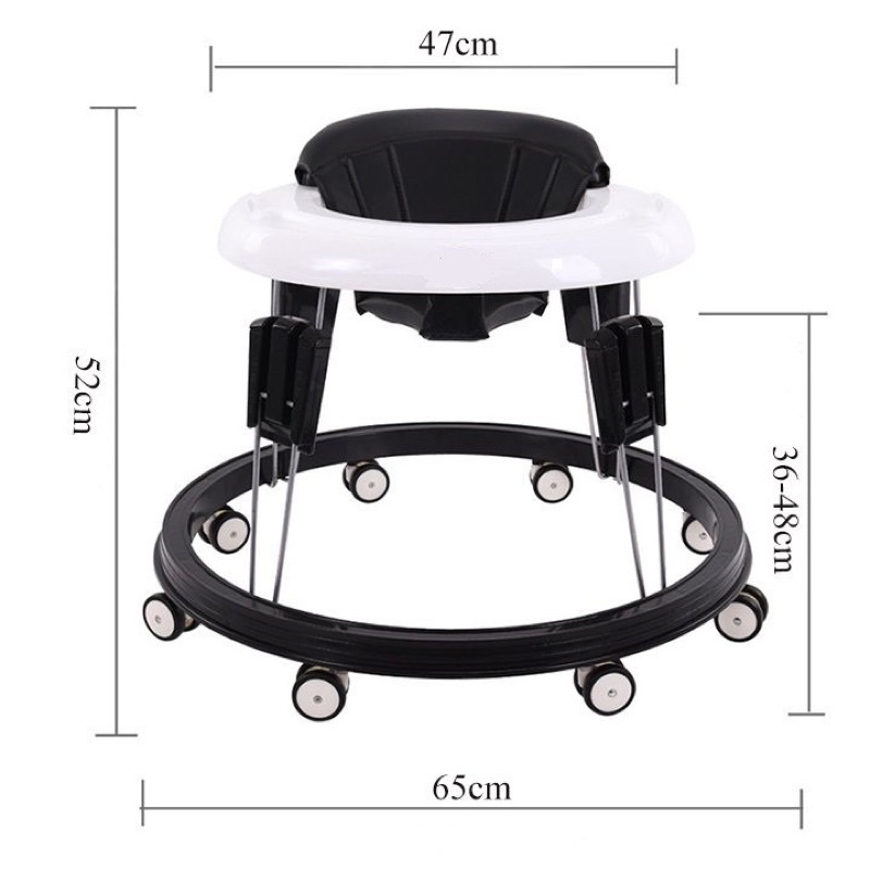 Xe Tròn Tập Đi KIDWOW 3 In 1 Điều Chỉnh Được Độ Cao Có Tích Hợp Khay Ăn Dặm Cho Bé
