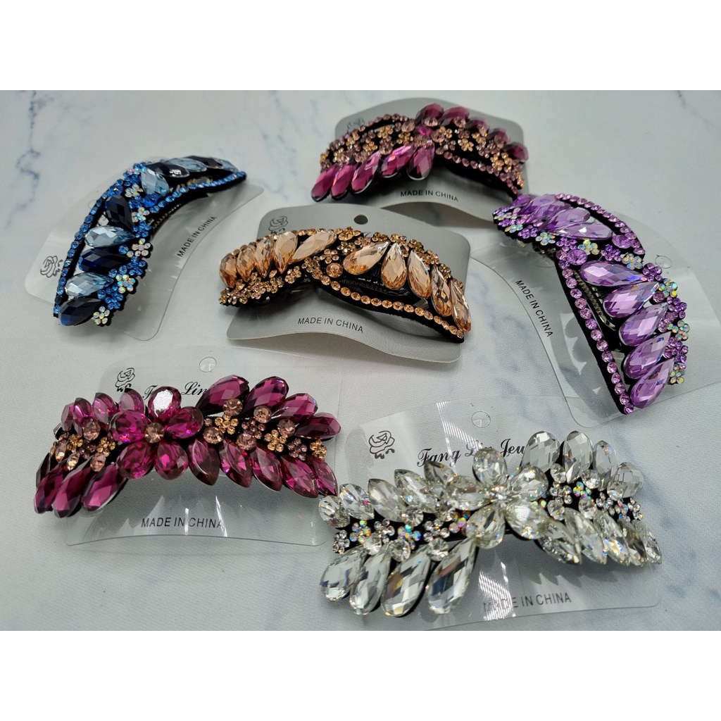 Cặp tóc siêu nhẹ gắn đá siêu đẹp MẪU MỚI 425