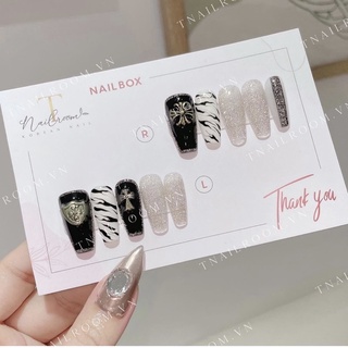 Nailbox ngựa vằn kim cương