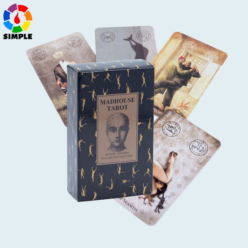 Madhouse Tarot Card Game Bộ Thẻ Bài Tarot Độc Đáo Chất Lượng Cao
