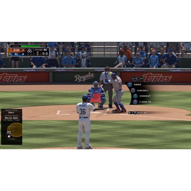 Đĩa Game PS4 : MLB The Show 16 Likenew