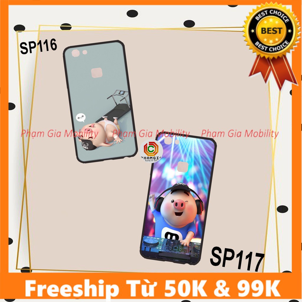 Ốp lưng vivo v7/ v7 plus dẻo, hình đẹp dễ thương (P1)