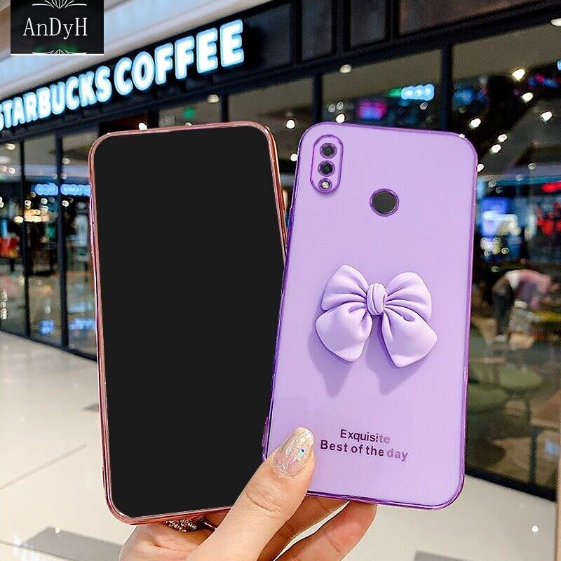 Ốp Lưng Hình Cô Gái Thắt Nơ Cho Huawei Nova 3 3i 3E 4E