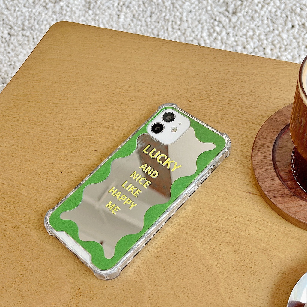 Ốp lưng iphone Ốp Điện Thoại TPU silicone Mặt Gương Thời Trang Cho iPhone 11 pro max X Xr Xs max 7 8 Plus 13 14pro pro max Dinuo case