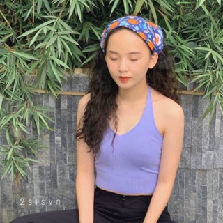 Áo yếm len dệt - Lira top