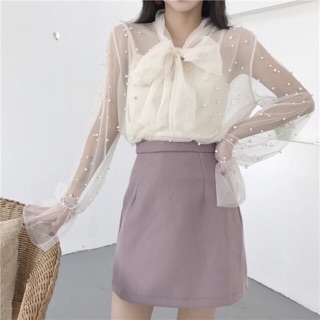 ÁO VOAN LƯỚI HẠT QUẢNG CHÂU