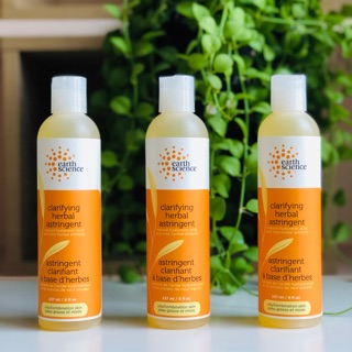 (pH=4) Toner thảo mộc Earth Science Herbal Clarifying Astringent