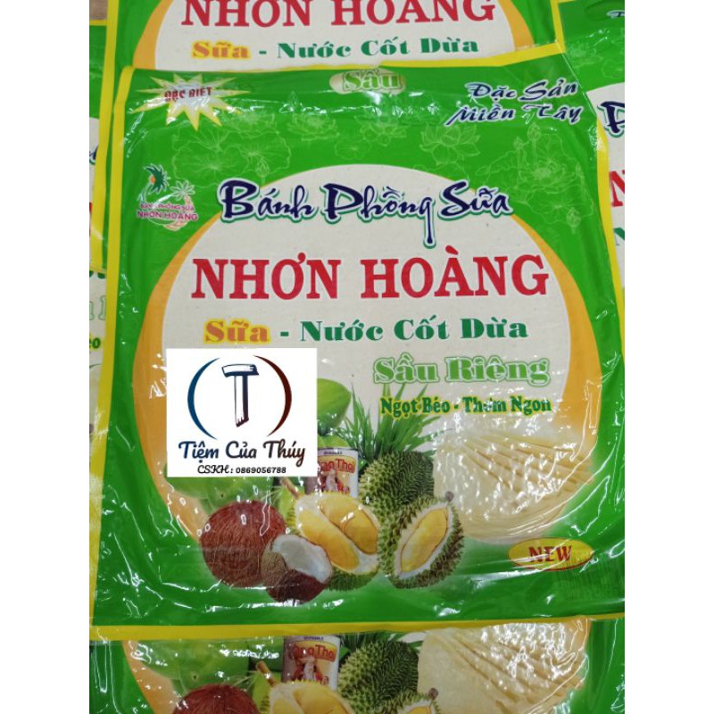 linhan -  (loại đặc biệt): BÁNH PHỒNG SỮA / BÁNH TRÁNG SỮA/ Bánh sữa sầu riêng/ Bánh tráng sữa Miền tây SU224