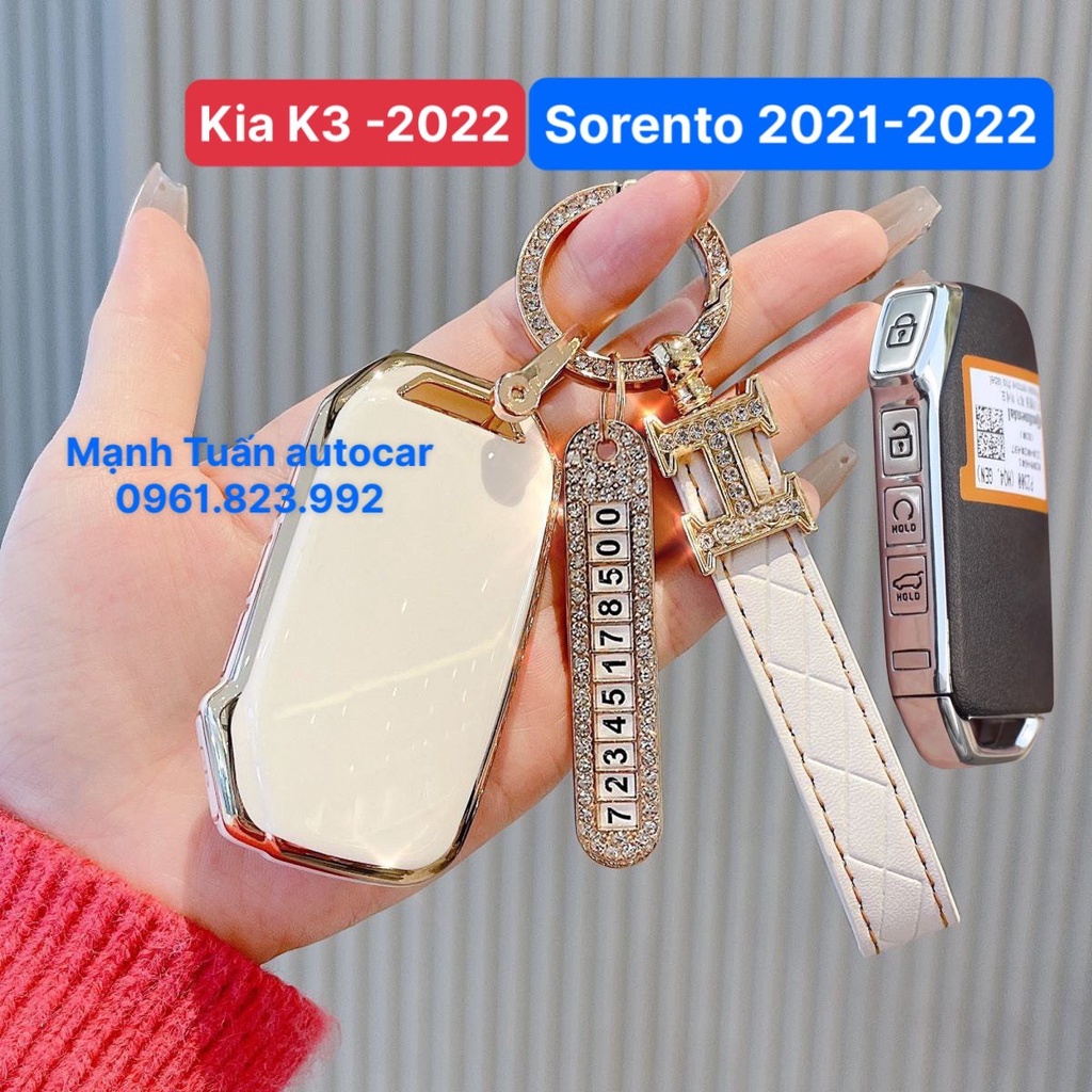 Ốp chìa khoá 3D Kia K3 đời 2022
