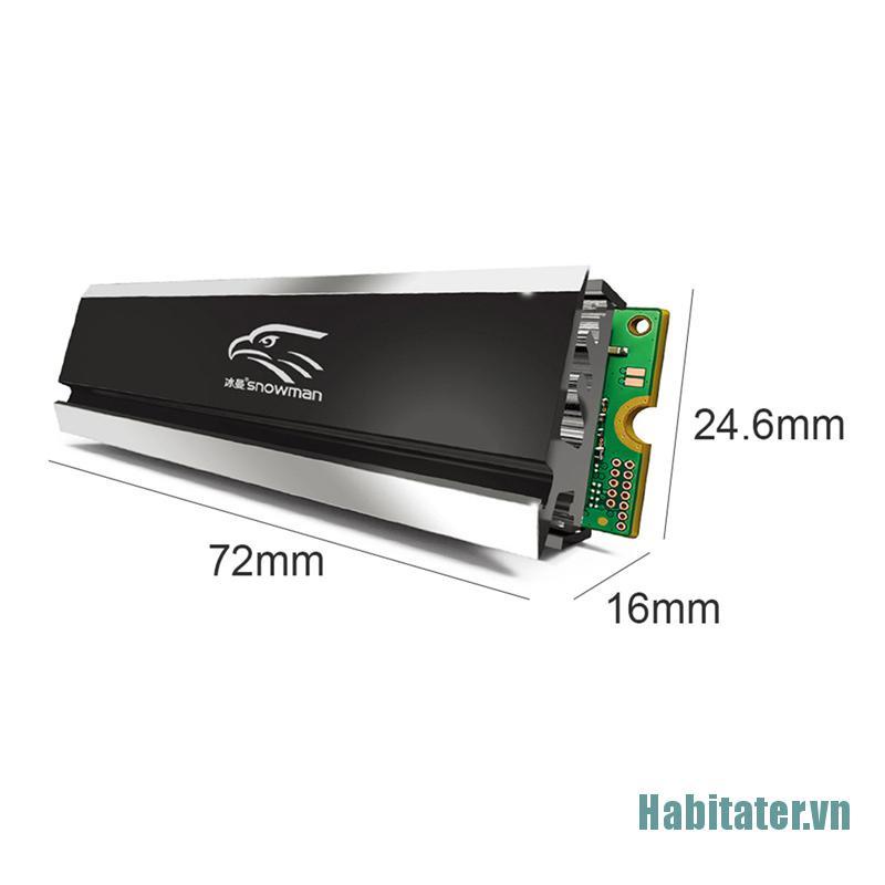 Bộ Tản Nhiệt Ổ Cứng Ssd Nvme M.2 Bằng Nhôm Chất Lượng Cao | BigBuy360 - bigbuy360.vn