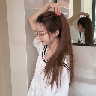 Tóc cột thẳng suôn dài 60cm