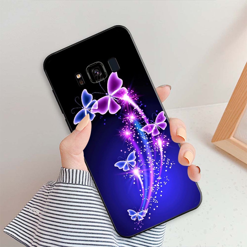Ốp Điện Thoại Mềm Họa Tiết Trái Tim Thời Trang Cho Samsung Galaxy S8 Active 5.8 "