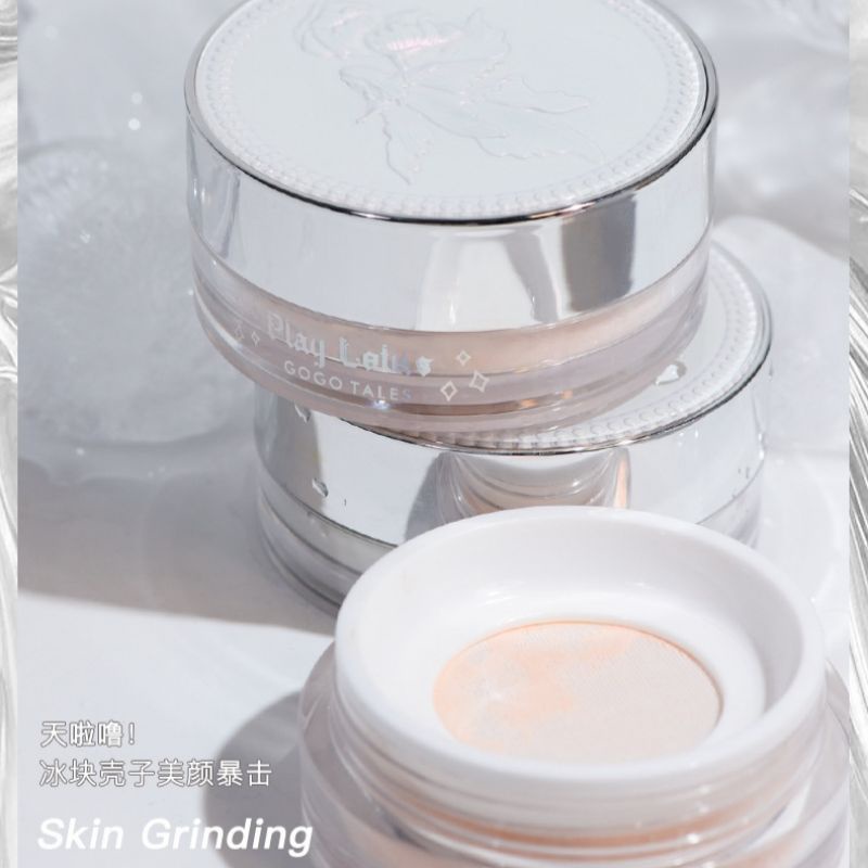 GOGO TALES - Phấn phủ bột kiềm dầu Gogo Tales Koi Play Lotus Loose Powder