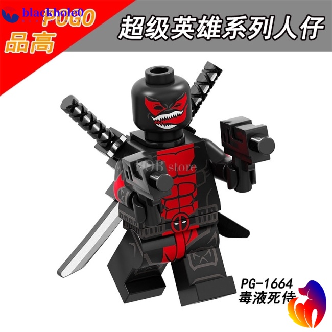 Mô Hình Lego Nhân Vật Wolverine Death Độc Đáo Đồ Chơi Lắp Ráp Khối