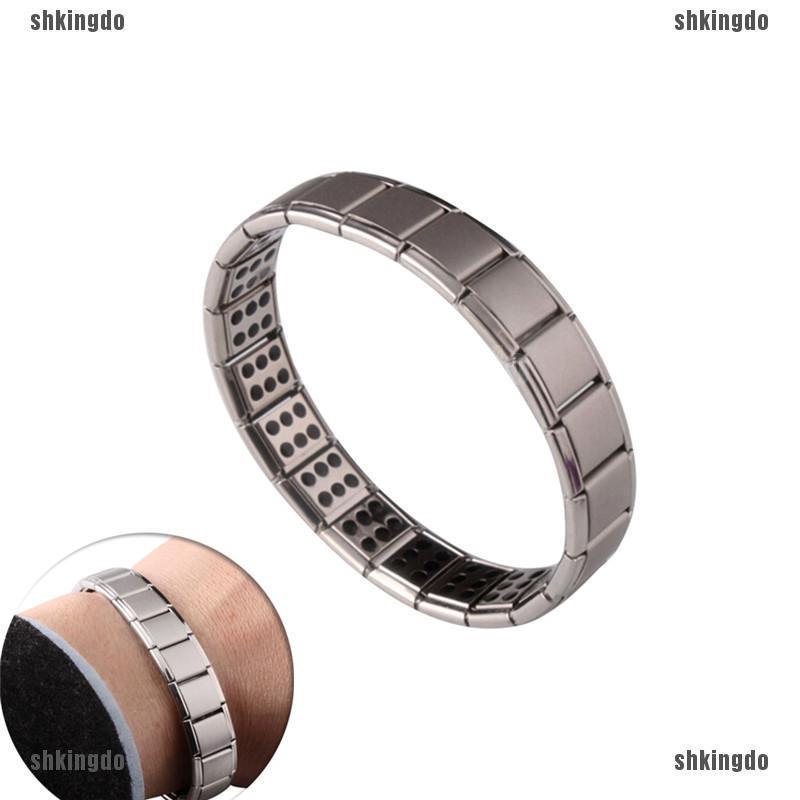 THINH Vòng tay nam châm phong thủy Germanium thời trang cho sức khỏe