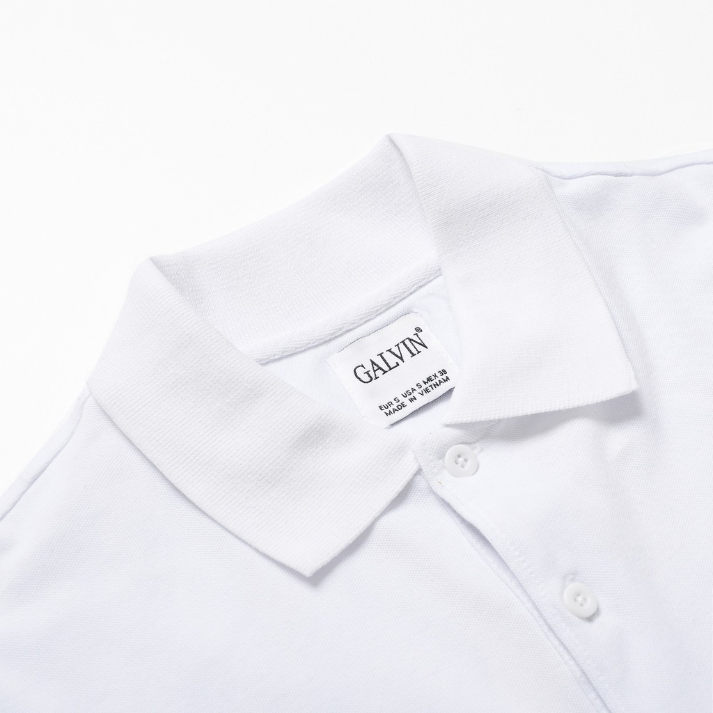 Áo thun Polo Galvin cộc tay thêu vương miệng 2 mặt chất cotton cá sấu dư xịn PLGV52 - Leo Vatino | BigBuy360 - bigbuy360.vn