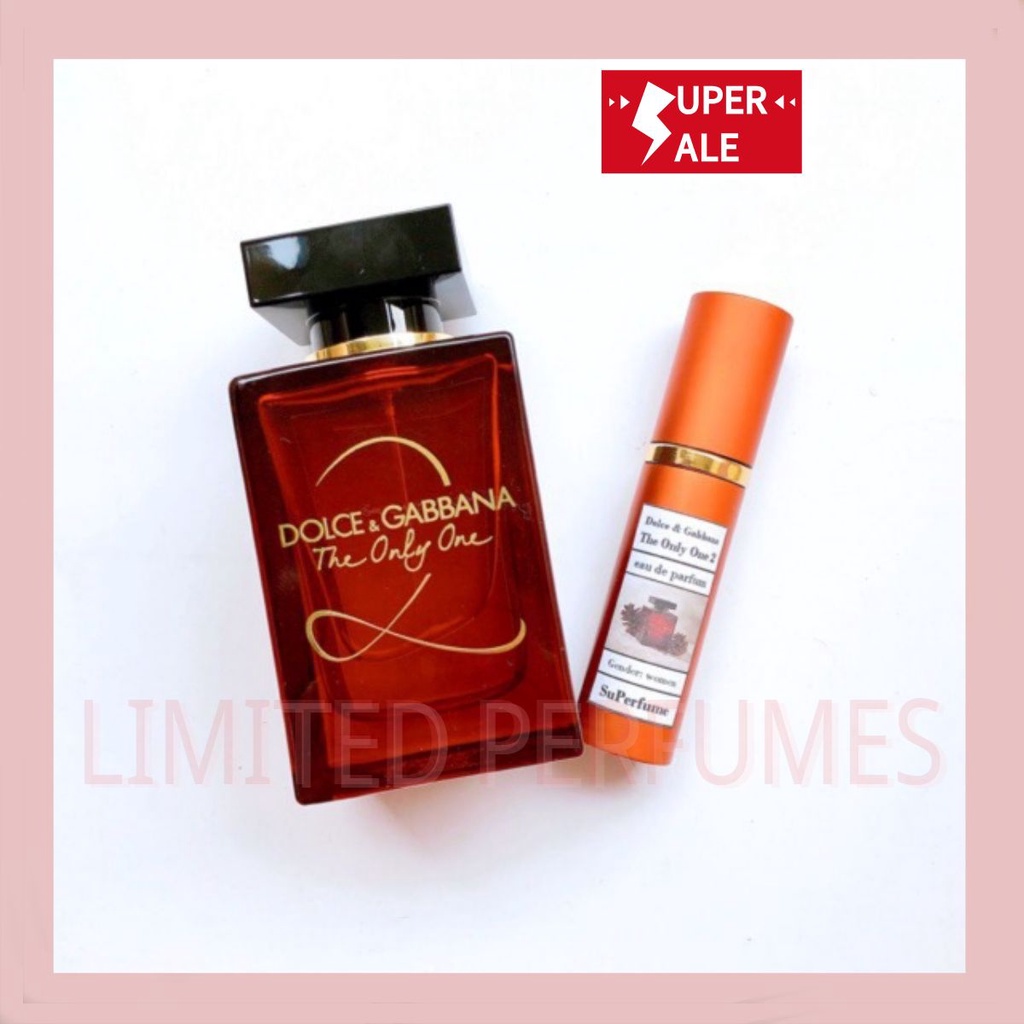 Nước hoa dùng thử D&G The Only One 2 5ml/10ml/20ml [LimitedPerfume] | Thế Giới Skin Care