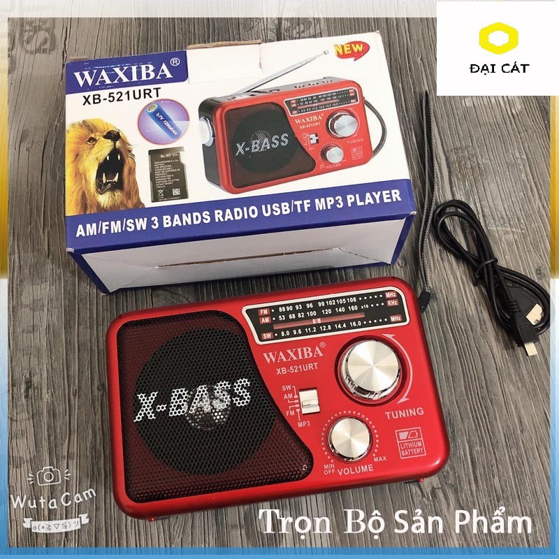 Đài Radio WAXIBA XB-521URT Cổng USB