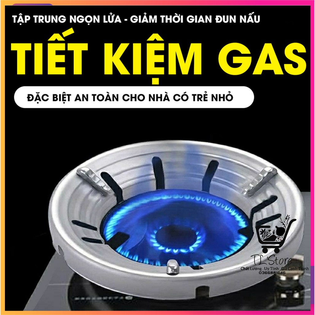 Kiềng chắn gió bếp gas giúp tiết kiệm gas nấu đồ ăn nhanh hơn