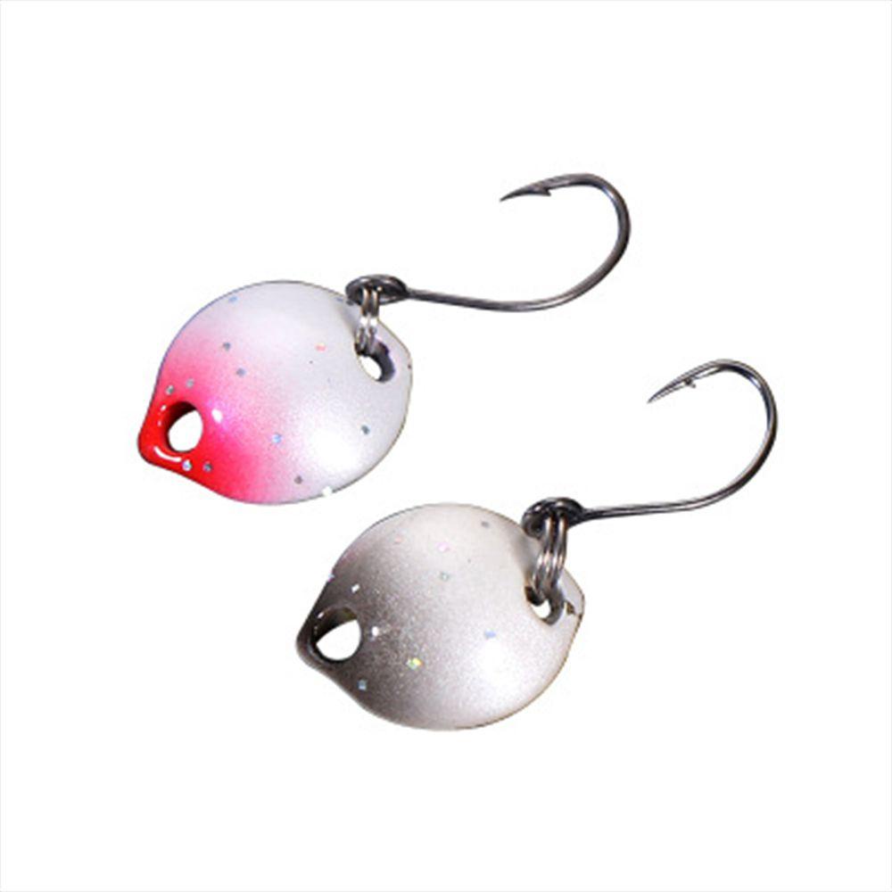 Mồi Câu Cá Giả mini Bằng Kim Loại Đính Sequin Lấp Lánh Siêu Bền