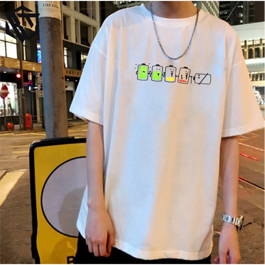 Áo thun tay lỡ 🔴FREESHIP🔴 form rộng unisex Nam Nữ PIN