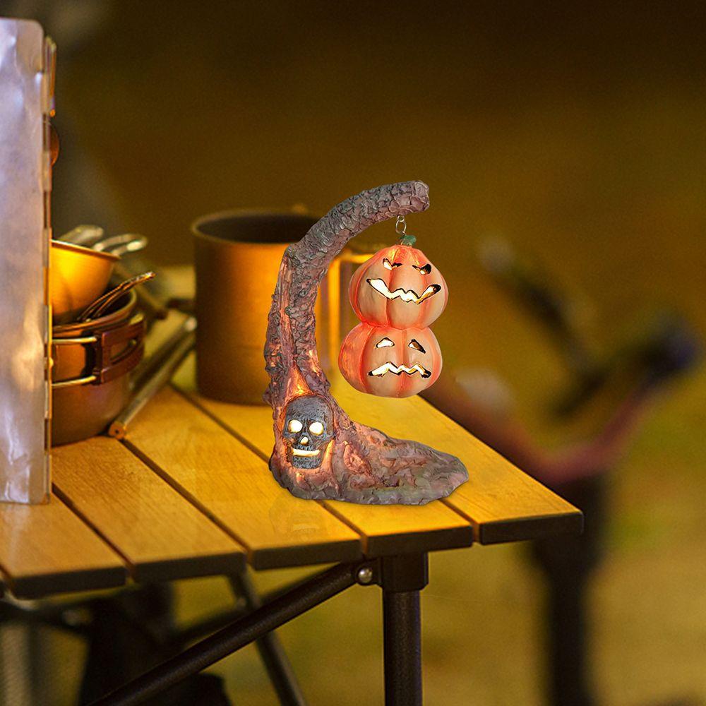 KUNHEV Đèn Năng Lượng Mặt Trời Bằng Nhựa Resin Chống Ăn Mòn Hình Hoa Mẫu Đơn