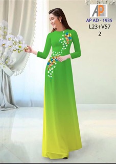 Vải áo dài ombre