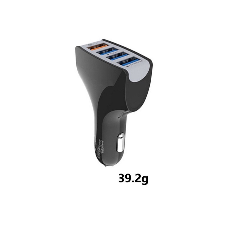 Cốc sạc nhanh 4 cổng usb trên ô tô,tẩu sạc đa năg