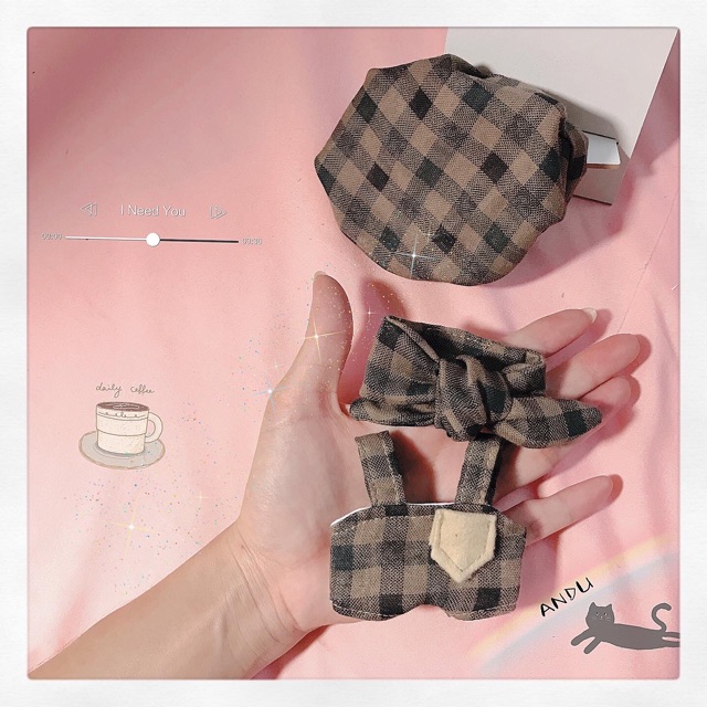 Outfit cho doll 10cm-15cm-20cm-indentity V