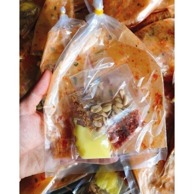 1bịt bánh tráng bơ ngũ vị 6k