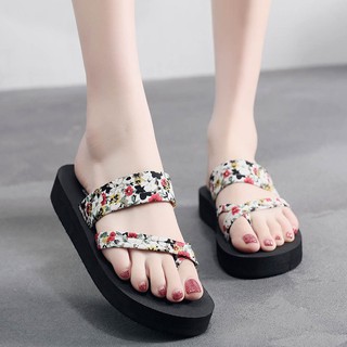 Dép Sandal Nữ Đế Bệt Chống Trượt Mùa Hè